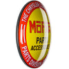 Mopar Dome Metal Sign Wall Decor (15”)